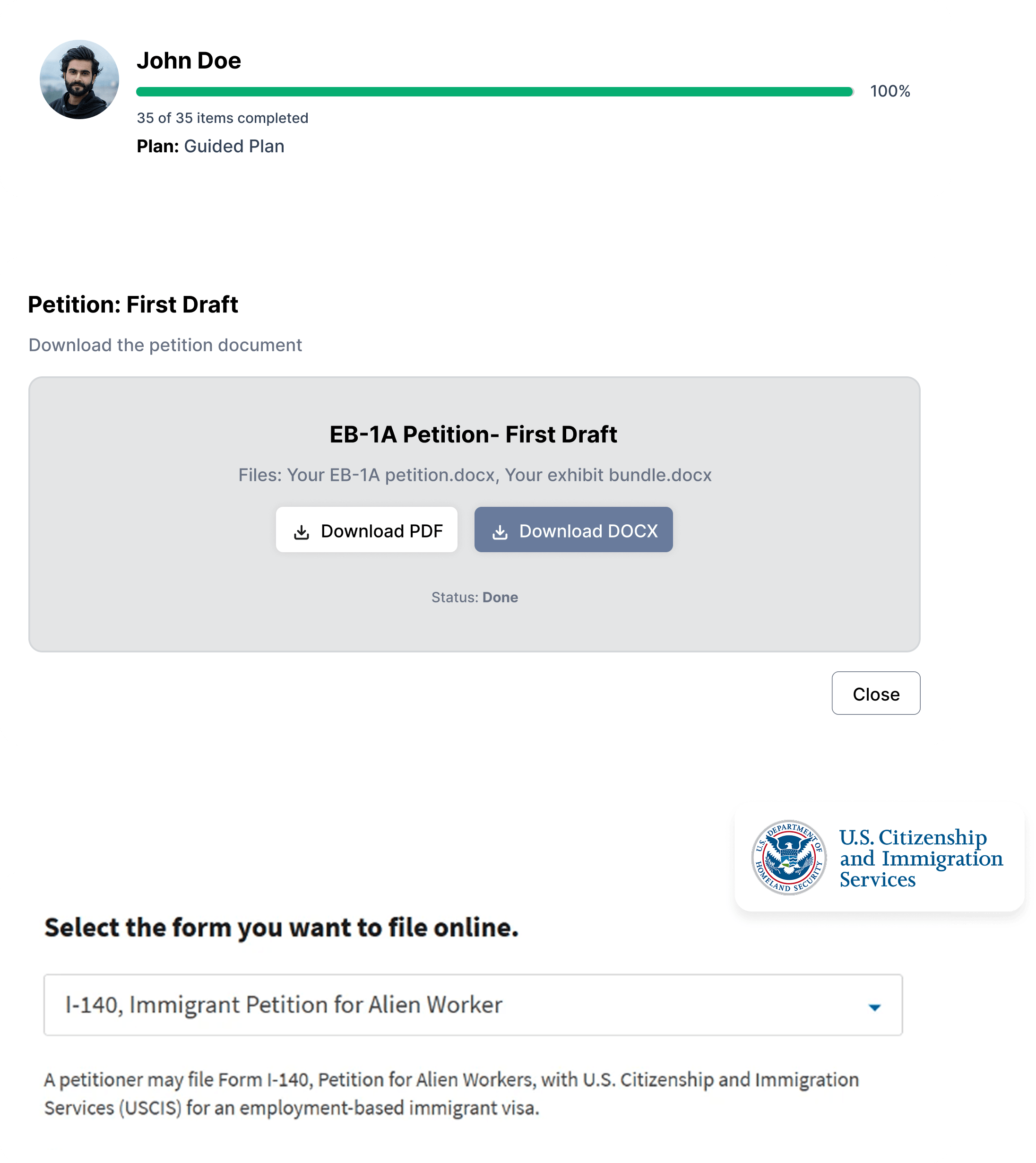Package Your Petition for USCIS Submission 